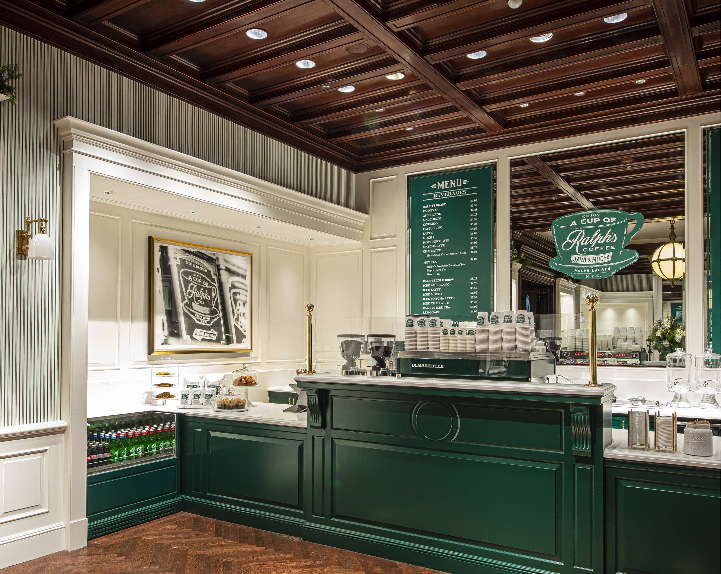 Ralph's Coffee From Ralph Lauren Launches On Michigan Avenue