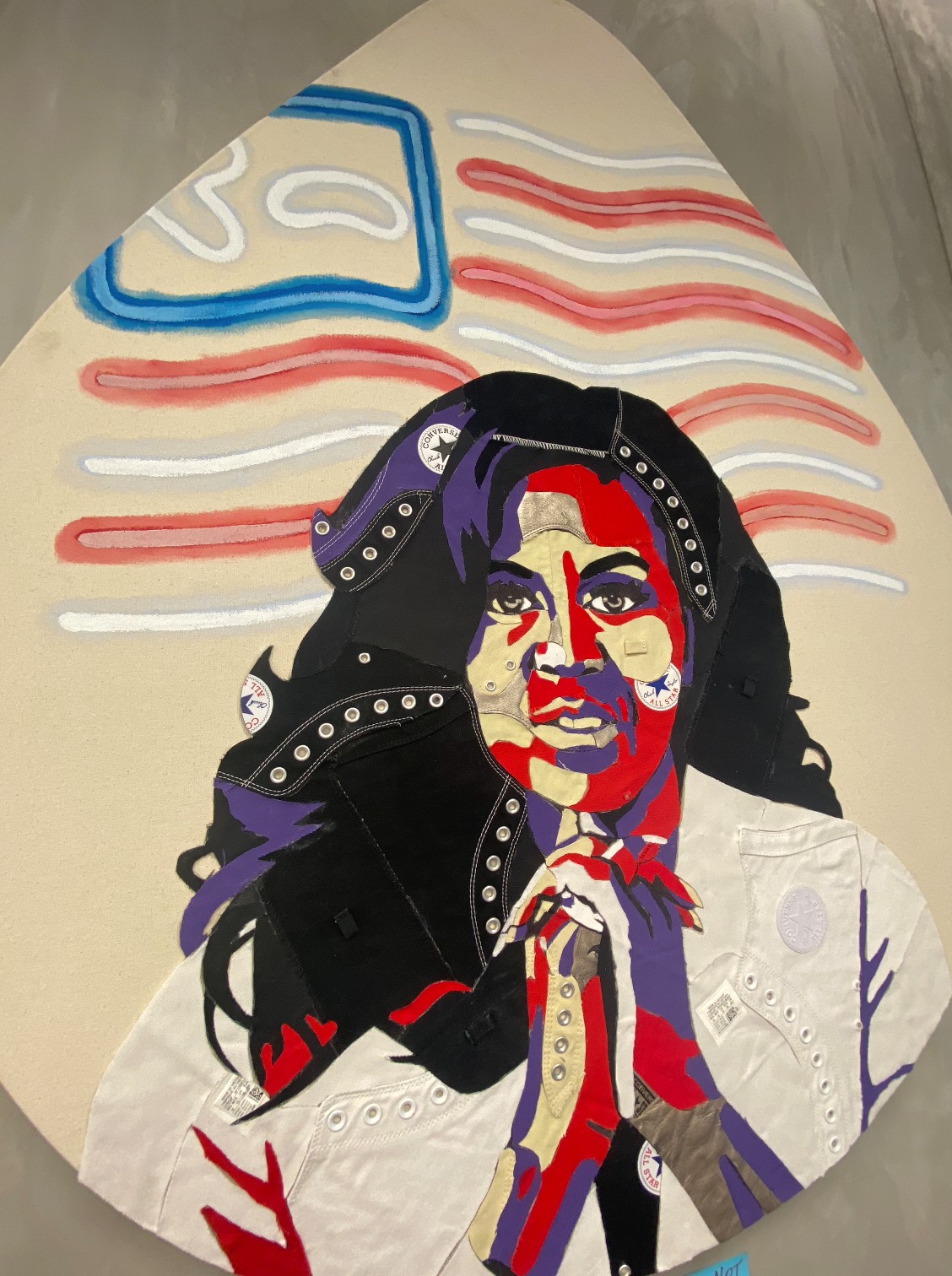rumble chicago art of Michelle Obama