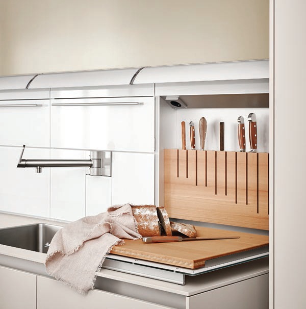 Bulthaup offers sophisticated storage solutions for the kitchen PHOTO COURTESY OF BRANDS
