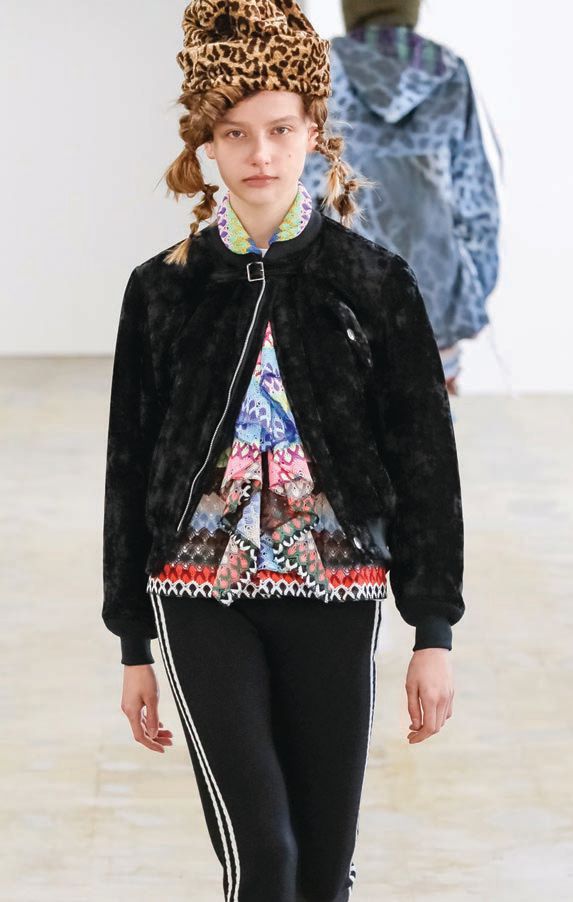 Looks by Comme des Garçons brand Tricot PHOTO COURTESY OF BRAND