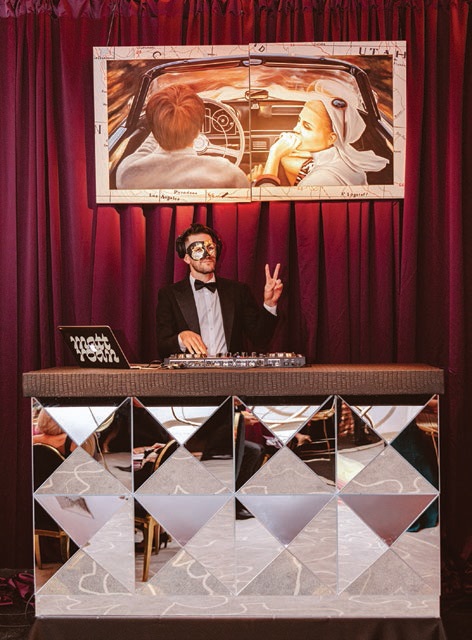 DJ Matt Roan had guests on the dance floor all night long. PHOTO BY KRISTEN KILPATRICK