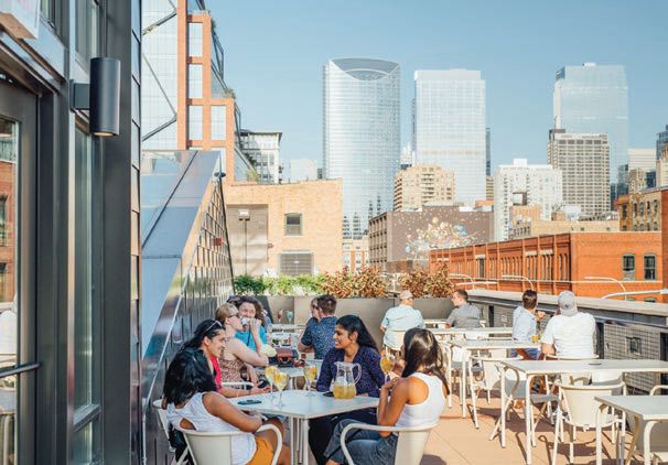 Guests can dine alfresco at Tony’s Rooftop Bar in Time Out Market. PHOTO BY:  KEVIN SERNA