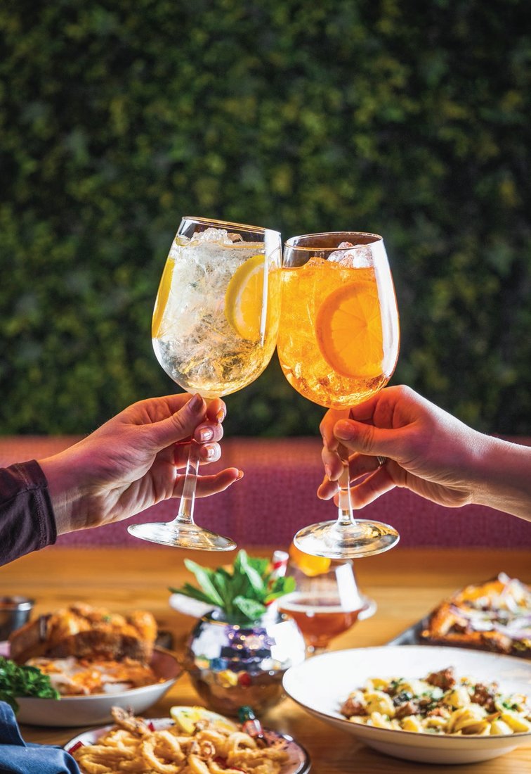 Raise a glass at Tree House, River North’s latest new dining hot spot. PHOTO: BY RACHEL BIRES