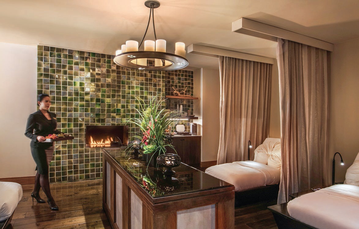 Settle in at The Peninsula Spa. PHOTO: COURTESY OF THE PENINSULA CHICAGO