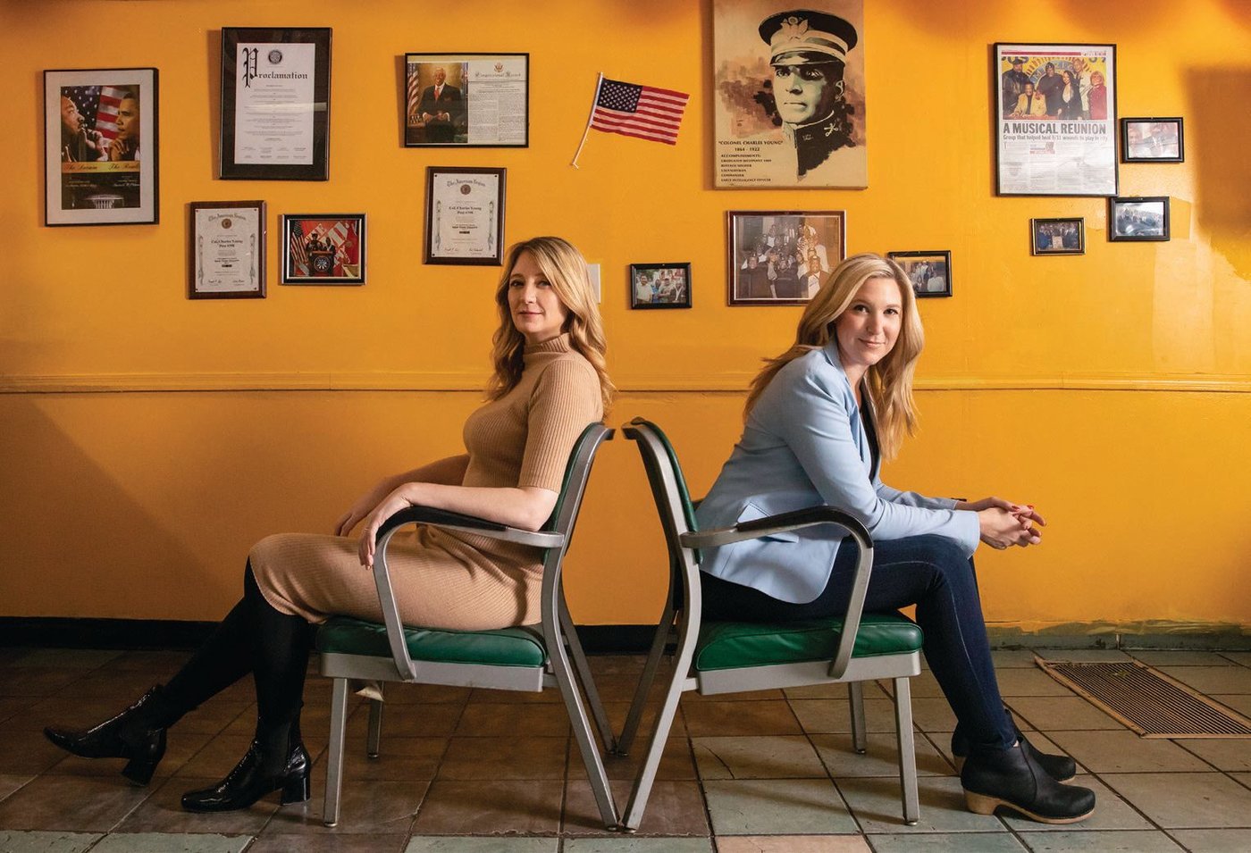 What the Constitution Means to Me’s Heidi Schreck and Cassie Beck PHOTO: BY JOAN MARCUS