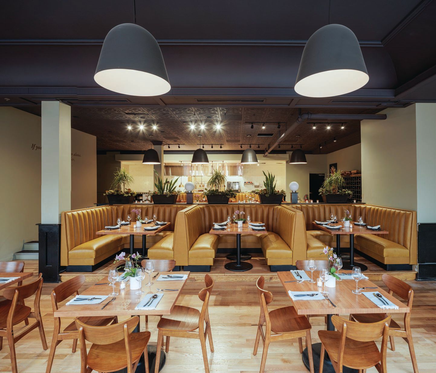 Kindred has Elmhurst buzzing with its open-flame cooking and inviting dining room. PHOTO COURTESY OF KINDRED