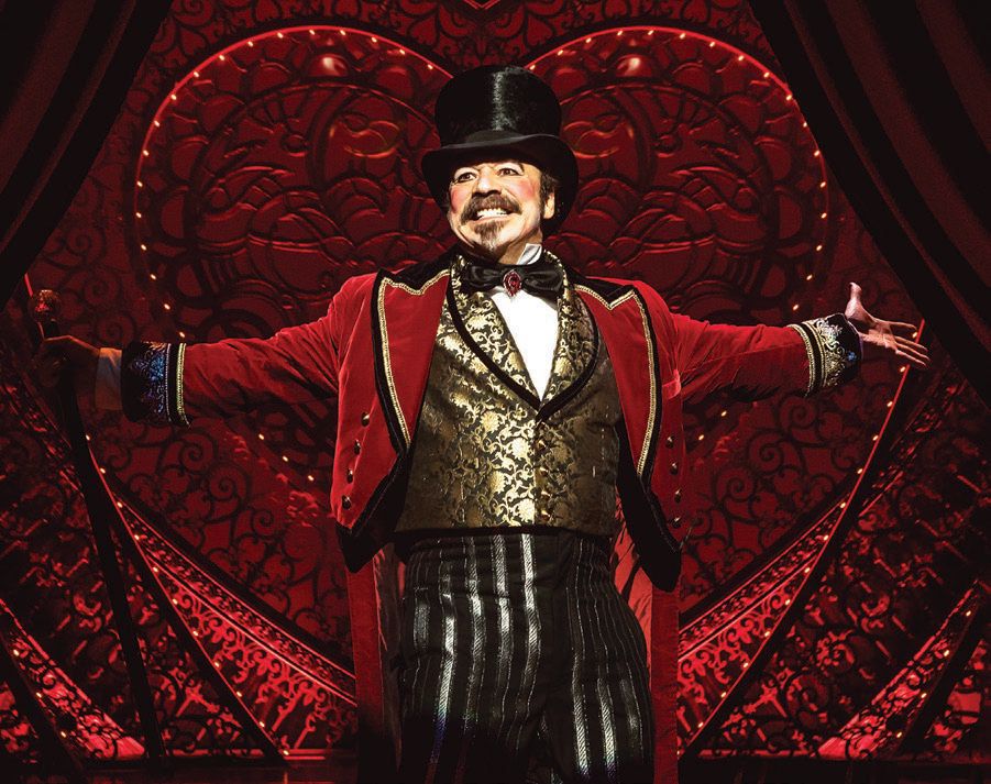 The Broadway run of Moulin Rouge! The Musical scored Danny Burstein a long-awaited Tony for his revved-up portrayal of Harold Zidler. PHOTO: BY MATTHEW MURPHY
