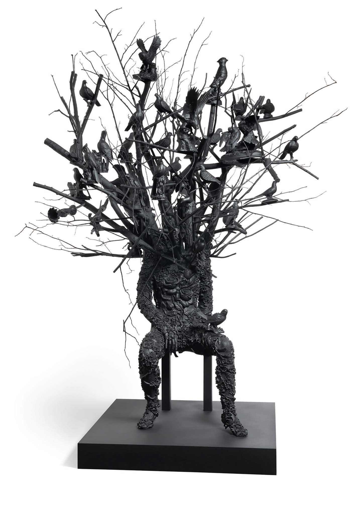“A·mal·gam” (2021, bronze), 122 inches by 94 inches by 85 inches PHOTO COURTESY OF THE ARTIST AND JACK SHAINMAN GALLERY, NEW YORK
