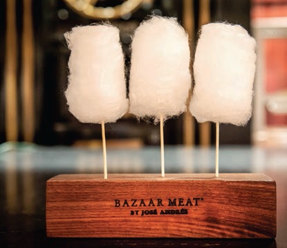 Bazaar Meat’s light-as-air but crazy-decadent cotton candy foie gras. PHOTO BY REGAN BARONI